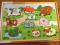 Układanka drewniana farma (Djeco)