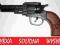 CZARNY REWOLWER PISTOLET NA KULKI + gratisy