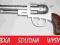 SREBRNY REWOLWER PISTOLET NA KULKI + gratisy