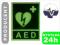 Fluorescencyjna tablica do oznaczania AED k7