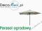 Parasol ogrodowy aluminiowy - Miloo Calabria ecru