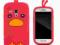 Moozy czerwony KURCZAK etui Samsung Galaxy S3 MINI