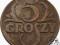 II RP, 5 groszy, 1938, st. 3
