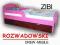 ŁÓŻKO DZIECIĘCE DREWNIANE ZIBI 160x80 Z SZUFLADĄ
