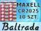 Bateria litowa MAXELL CR2025 CR DL 2025 - 10 sztuk