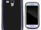 Moozy czarny klasyczny etui Samsung Galaxy S3 MINI