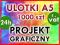 ULOTKI A5 1000 2 stronne // PROJEKT w cenie w 24h ULOTKI A5 1000 2 stronne // PROJEKT w cenie w 24h