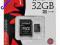 KARTA Kingston MicroSD +ADAPTOR 32GB Class10,GL-CE