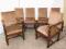 Komis Sezam Krzesła 4 szt. + 2 fotele 8592