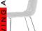 Krzesło FIDELITY WHITE krzesła KARE LIVING ART