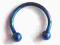 Kolczyk podkow piercing stal 1,2/10/3 blue niebies