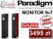 PARA KOLUMN PARADIGM MONITOR 9 v7 + GRATIS !