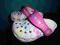 CROCS KLAPKI hello kitty ŚLICZNE 4/5 21/22