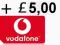 Vodafone z doładowaniem - angielska karta sim