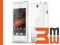 NOWY SONY XPERIA E WHITE -ORANGE- #3MGSM#