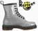 DR MARTENS - GLANY - R.41- MARTENSY - SILVER WHITE