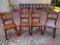 Krzesła drewniane 4szt z Niemiec
