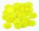 Żetony DUŻE (pchełki) - żółte - pakiet 100 s