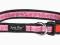 AmiPlay obroża NX 53-85cm, różowa w kwiatki, duża