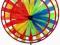 Wiatrak ogrodowy BALON super 38cm LMB-99343g