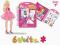 BARBIE Mini szkicownik naklejki i pisaki NOWOŚĆ