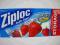 Torebki Ziploc z zamkiem strunowym 52szt z USA