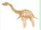 PUZZLE MODEL 3D DINOZAUR DREWNO PREZENT 2090 24h