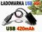 SZYBKA ŁADOWARKA USB EPAPIEROS EGO 420mAh