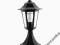 Lampa ogrodowa REGA  słupek 40 czarna OD RĘKI