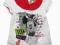116/122 TUNIKA Myszka MINNIE  A654 biała
