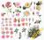 Papier do decoupage 60g kwiaty,bukiety 201-300