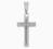Srebrna zawieszka KRZYŻYK KRZYŻ