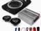 ZESTAW CAR AUDIO - SUBWOOFER WZMACNIACZ GŁOŚNIKI