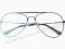 NOWOŚĆ OKULARY zerówki AVIATORY pilotki UV Kolory