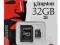 KINGSTON KARTA PAMIĘCI 32 GB MICRO SD+CZYTNIK KART