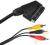 Kabel EURO SCART - 3x RCA (cinch) NOWY HQ 5m F.VAT