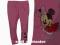 DISNEY MINNIE GETRY/LEGGINSY J RÓŻ 62/68 A293