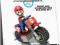 KNEX MARIO KART WII FIGURKA Z MOTOCYKLEM KLOCKI