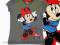 DISNEY MYSZKA MINNIE MIKI BLUZKA SZARA 116 B901