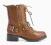 MOTOROWE Ocieplane Botki BIKER BOOTS R40
