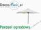 Parasol ogrodowy drewniany - Miloo Milano kremowy
