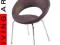 Krzesło PLUMP brązowe wygodne LIVING ART