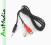 kabel Jack 3,5 wtyk - 2RCA chionch gniazda 1,5 m