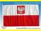 Flaga Polska Bandera 19 x 35cm najwyższa jakość