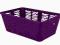 KOSZYK ZEBRA 3 ŚLIWKA FIOLET