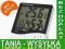 TERMOMETR ELEKTRONICZNY LCD WEW. ZEGAR DATA ALARM