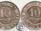 Belgia 10 centimes 1862+1894 lot 2 szt st. 3+
