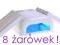LAMPA UV 36W 2kolory POŁYSK 120/180/C 8 ŻARÓWEK