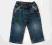 BAKER BOY SPODNIE SPODENKI JEANSOWE 12-18M j.nowe