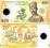 ~ Brunei $20 POLIMER 2007 Kwiat Wilec 40lat PIEKNY